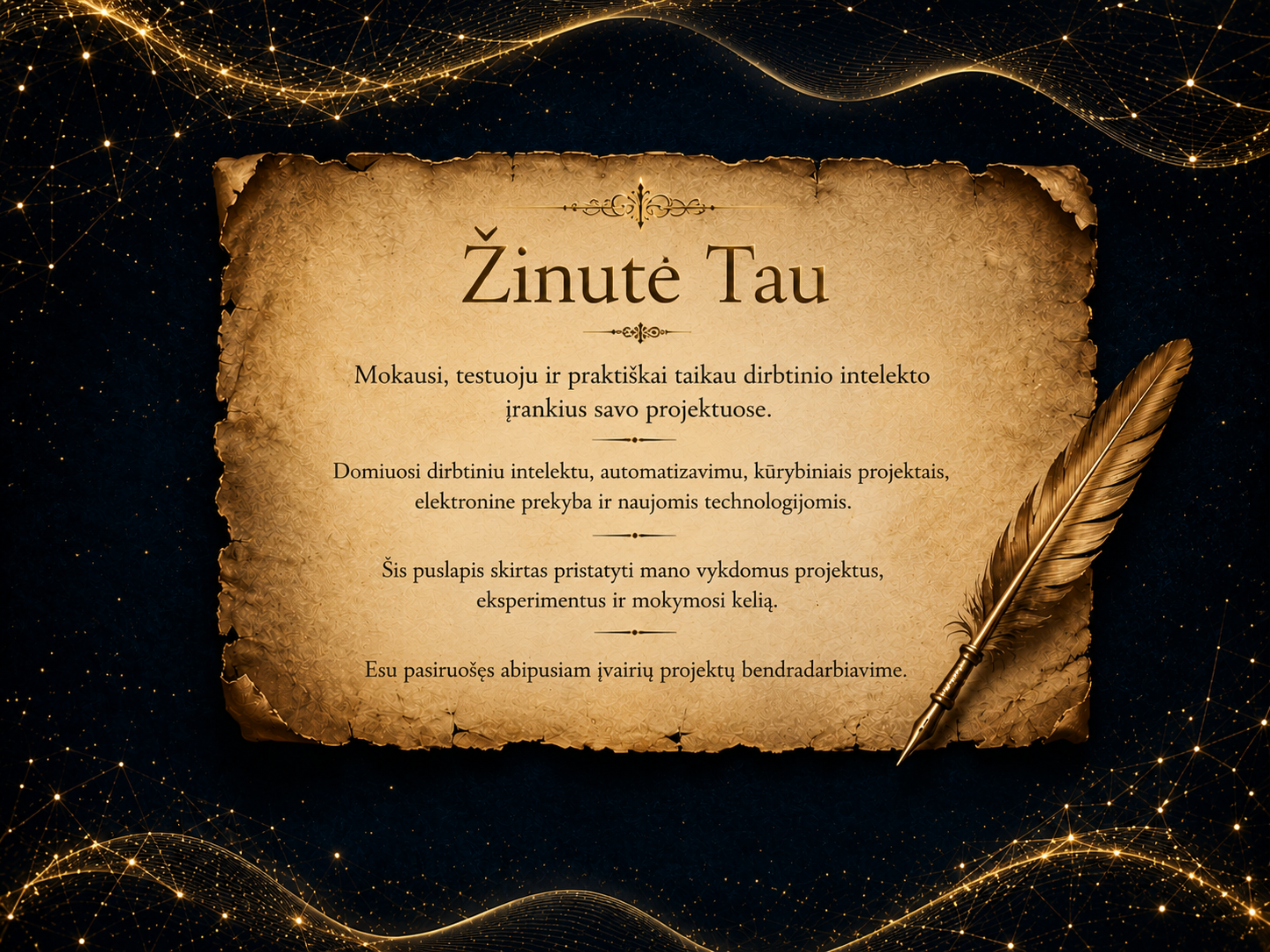 Žinutė Tau